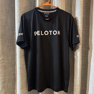 Peloton Apparel 100 Century Ride Cycle Short Sleeve Quick-Dry Black Unisex Med